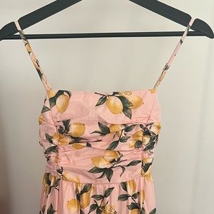 Moodie lemon dress